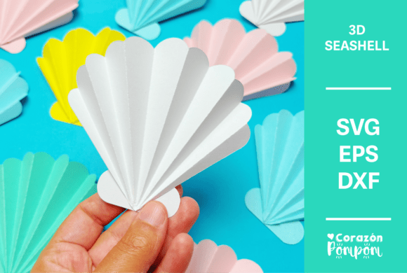 3D Seashell SVG: Elevating Craft Projects with Dimensional Design