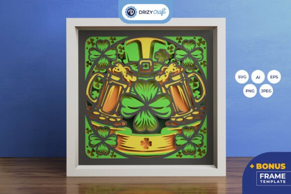 Cheers to Luck: The Art and Appeal of the St. Patrick’s Day 3D Shadow Box