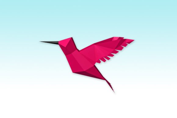 DIY Humming Bird - 3d Papercraft