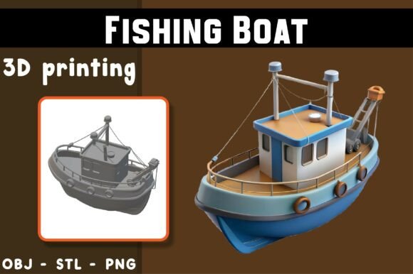 Fishing Boat 3D Model: Bringing Magical Moments to Life